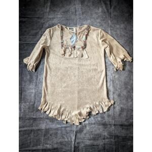Native American Beauty Child Girls Halloween Costume Dress Size Small (4-6) yrs